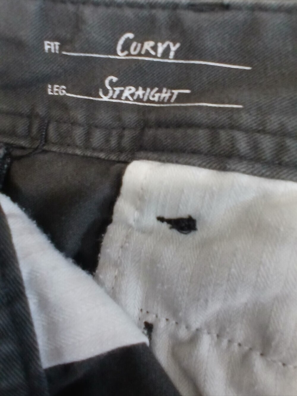 Eddie Bauer Curvy Straight Legendwash Pants Womens 8L Granola Girl Minimalist - Picture 5 of 7